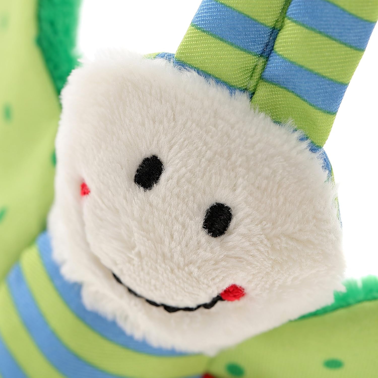 Fehn knetterende zeester - babyspeelgoed om te grijpen en te spelen & knetterend speelgoed voor baby's en peuters vanaf 0+ maanden & SIGIKID 41179 vlindergrijpspeeltje rood groene sterren Babyspeelgoed Naty Shop