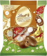 Speciale chocolademix | 2 x 180 g | Volle melkeieren in vijf varianten met en zonder alcohol (Eieren Marc de Champagne en chocoladetruffels | 3 x 90 g)