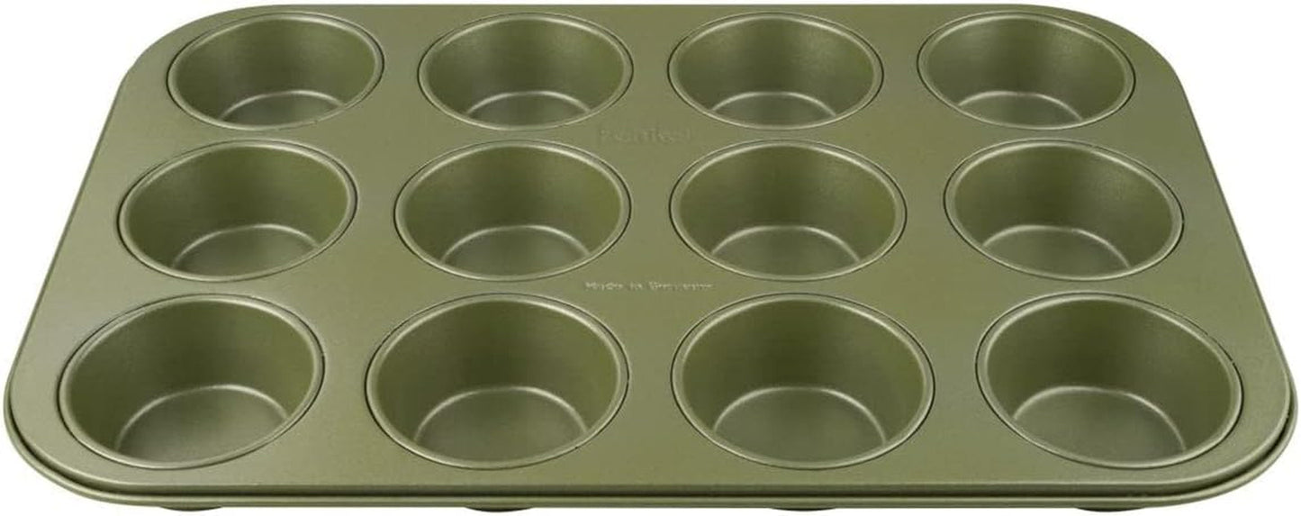Zenker Muffinform Für 12 Stück – Ressourcenschonende Und Klimaneutrale Backform Für Muffins Und Cupcakes – 12Er Muffinblech Mit Veganer Antihaftbeschichtung Vormen en bakplaten voor het bakken Naty Shop