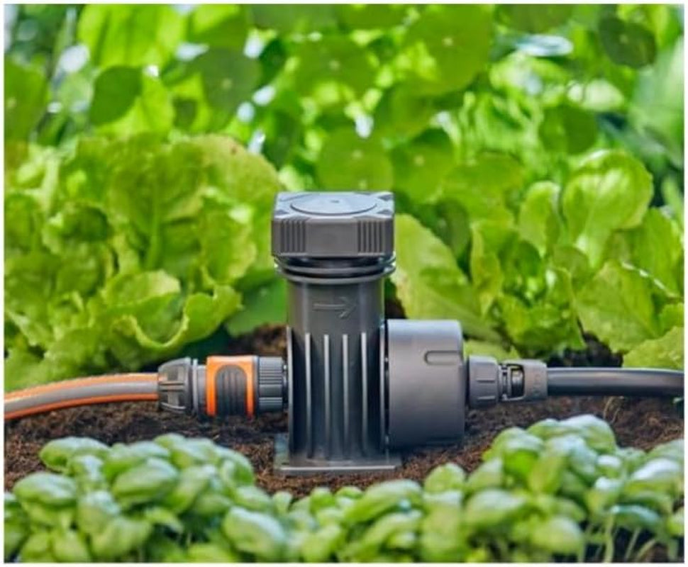 Bewateringssysteem Gardena Micro-Drip Basic Unit 2000: Basisunit voor drukverlaging, waterdoorstroming ca. 2.000 l/u, snelle en eenvoudige aansluittechniek (1354-20)