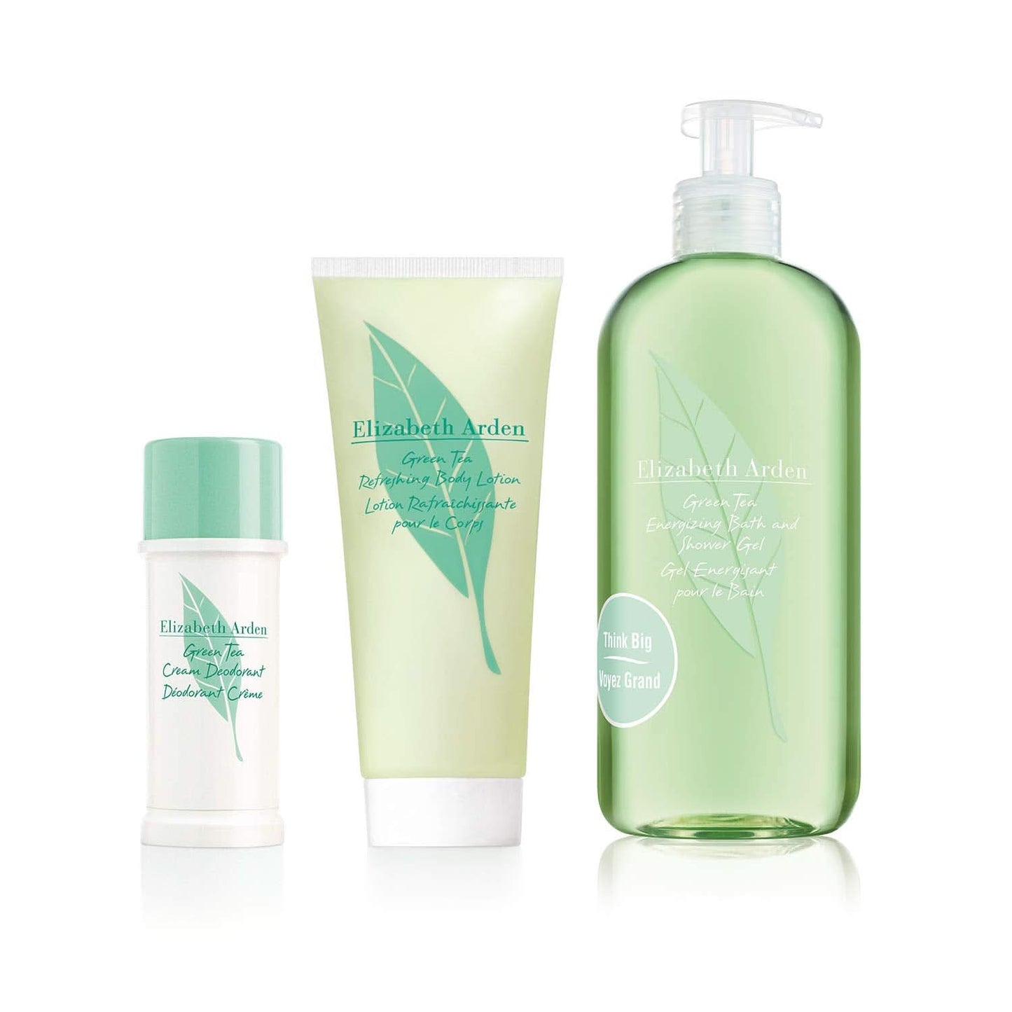 Elizabeth Arden Green Tea, verfrissende bodylotion met groene thee voor dames, 200 ml Cosmetica en Beauty Naty Shop Set met douchegel + deodorantcrème