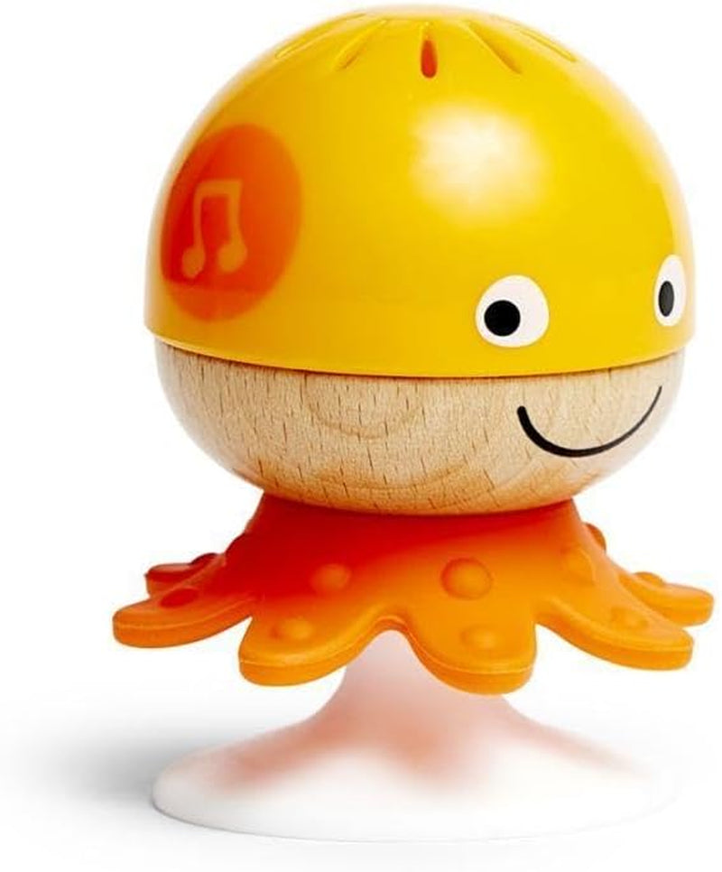 Rammelaarset met zuignap Hape | Drie dieren met bijtringelementen, schildpad, octopus en walvis | Leerspeelgoed vanaf 0 maanden Bebe Toys Naty Shop