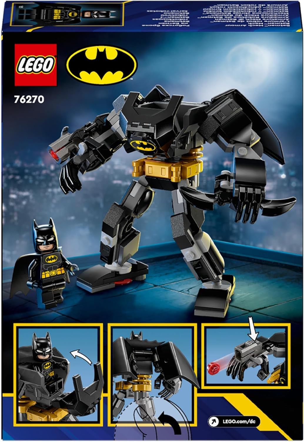 LEGO 76270 DC Comics SUPER Heroes Batmanâ"¢ Mech-bouwsets Bestel in LEGO-Store
