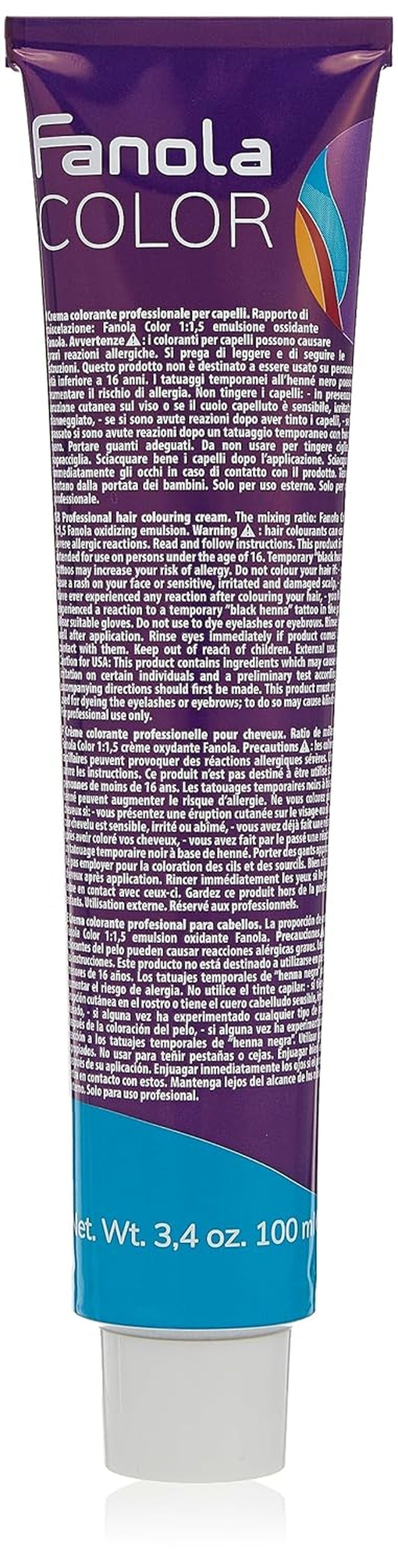 Fanola crema colore Kleurcrème 7.0 Blond, 100 ml