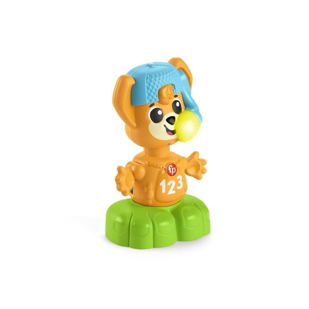 Fisher-Price Sync Squad fox toonbankspeelgoed, speelgoed voor baby's en peuters met muziek en interactieve verlichting, vanaf 9 maanden, Franse versie, HYK94 Jucarii Bebe Naty Shop