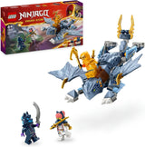 LEGO NINJAGO Riyu de babydraak, speelgoeddraak met 3 minifiguren, bouwbaar ninjaspeelgoed voor jongens en meisjes van 6 jaar oud, cadeau boordevol actie voor kinderen 71810 Bouwsets