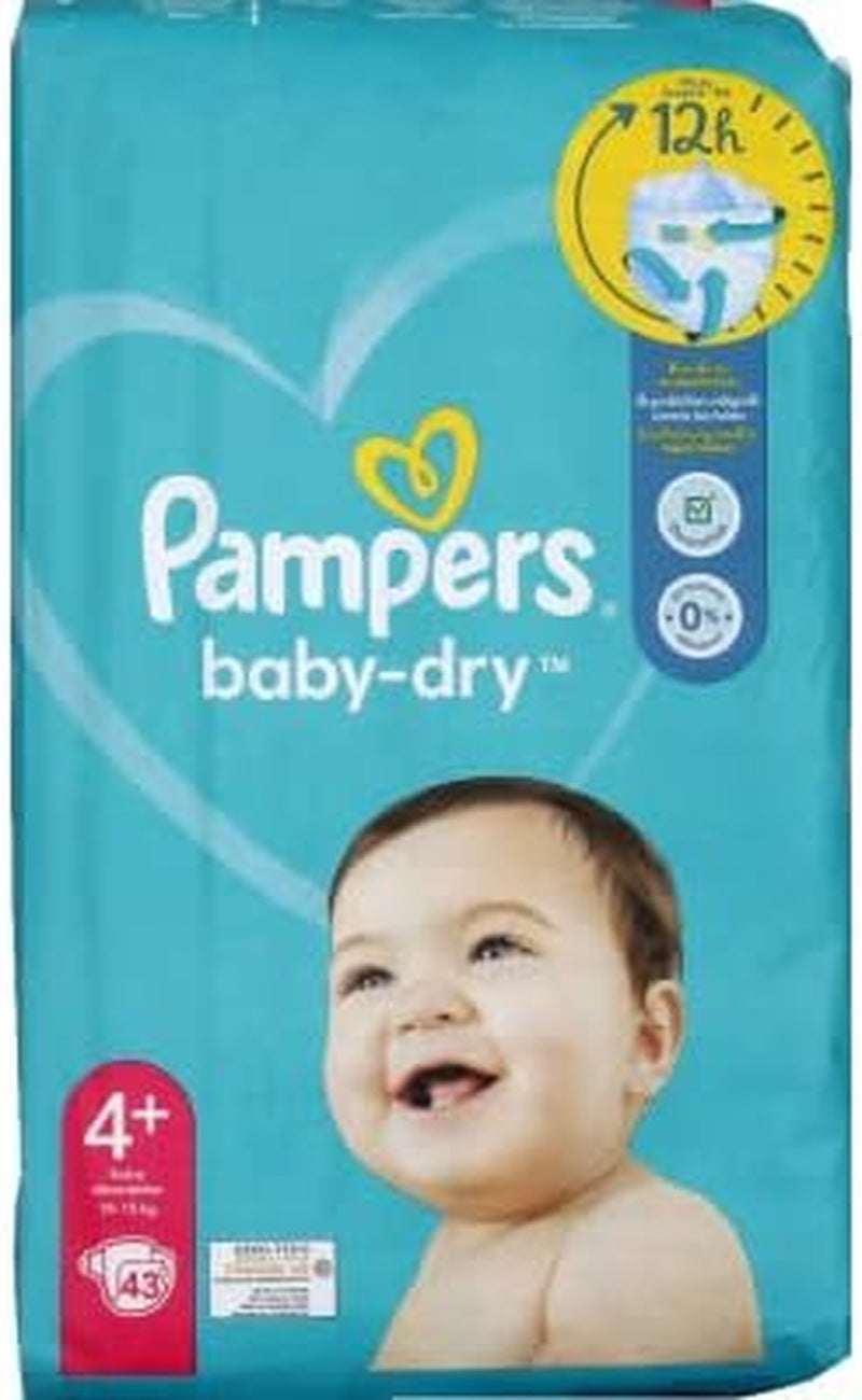 Luiers Pampers 81657566 Baby-Dry broek, wit