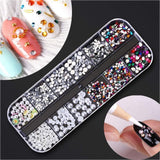 Kalolary Gedroogde Bloemen voor Nagels Vlinder Pailletten Nagellak Folie Nagelstickers Pincet Nagelstenen Nagelsteentjes Potlood voor 3D Nageldesign DIY Decoraties