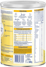 BEBA PRE Eerste melk vanaf de geboorte, babyvoeding met DHA, alleen lactose, geen palmolie, pakket 3 (3 x 800 g) Naty Shop