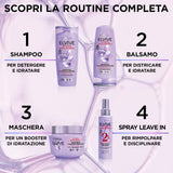 L'Or?al Paris Elvive Hydra Hyaluronic Maschera 72H Booster di Idratazione 300 ml Haarmasker Naty Shop
