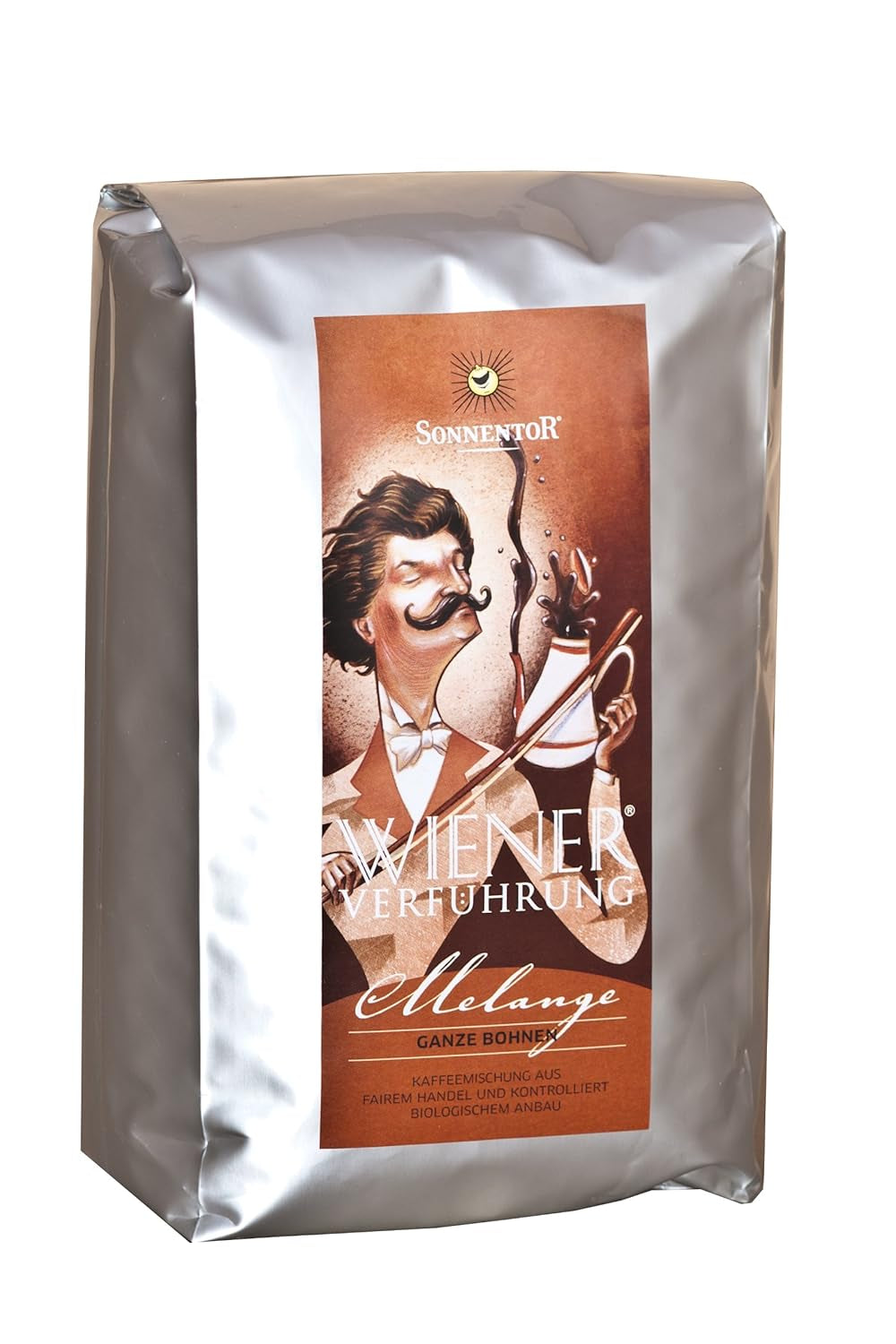 Mix van hele Weense Seduction-koffiebonen, 1 pakje (1 x 1 kg) - Biologisch