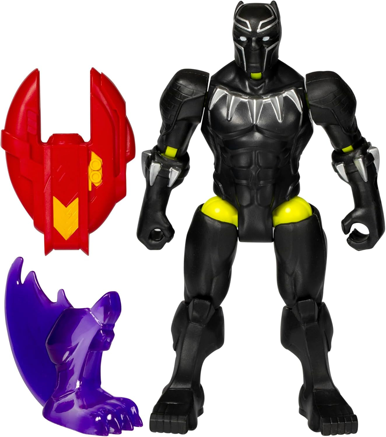 Mixmashers Marvel Captain America Avengers Mix-and-Match actiefiguur en accessoires Actiefiguren Naty Shop Black Panther