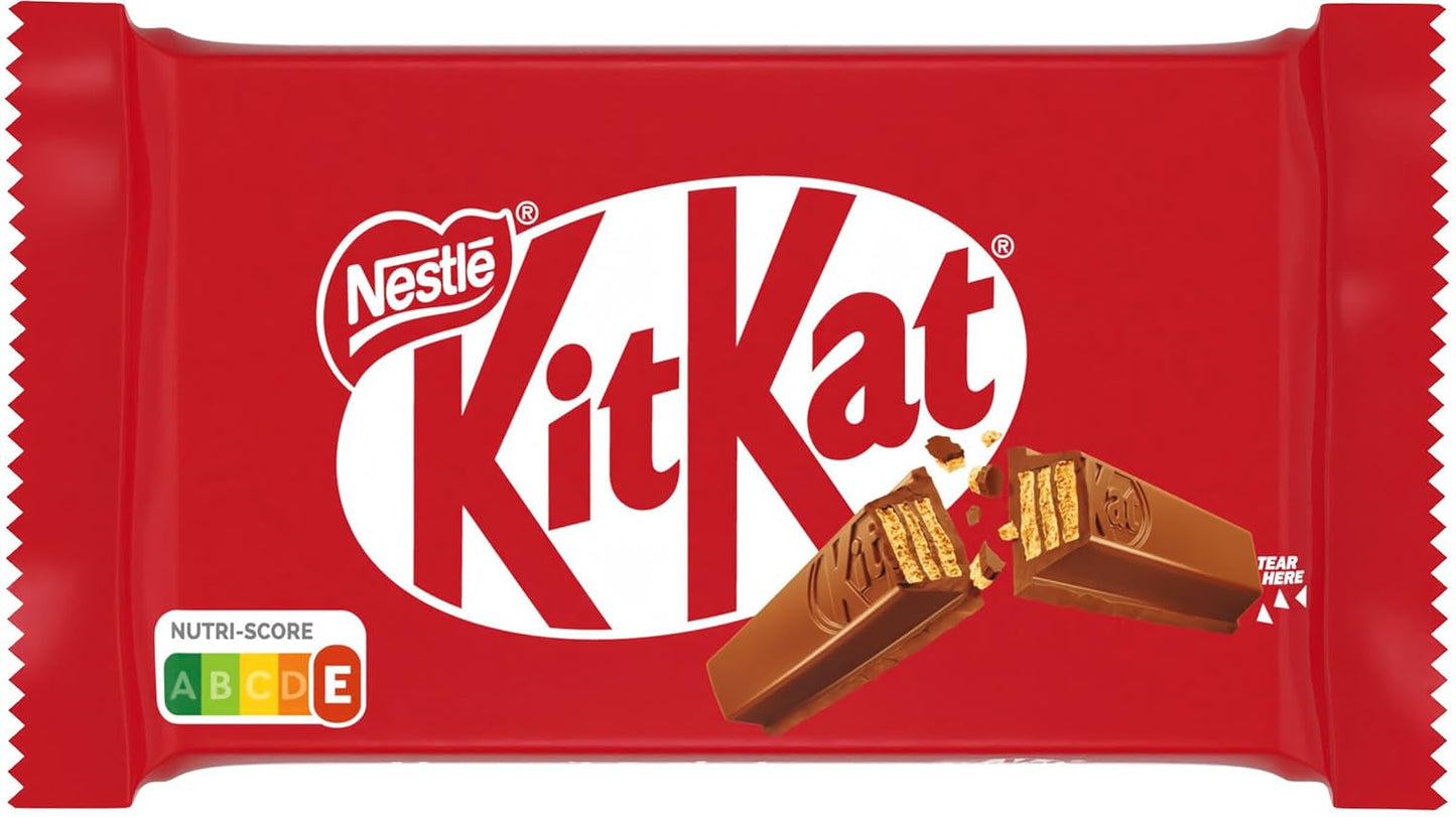 Nestlé KitKat Klassieke Chocoladerepen Melkchocolade Krokante Wafelrepen 24 Stuks (24 x 41,5 g)