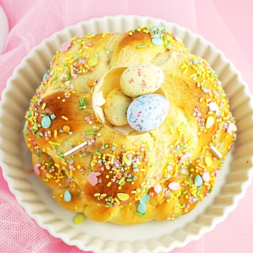 Super Sprinkles, Hoppladihopp, Sprinkles met paasmotieven, 90 gram Naty Shop
