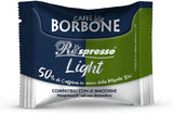 Caffè Borbone Respresso, licht koffiemengsel, 50% Weniger Kaffein als die Blue Mischung - 50 Kapseln - Compatibel met Nespresso®* Haushalts-Espressomaschinen