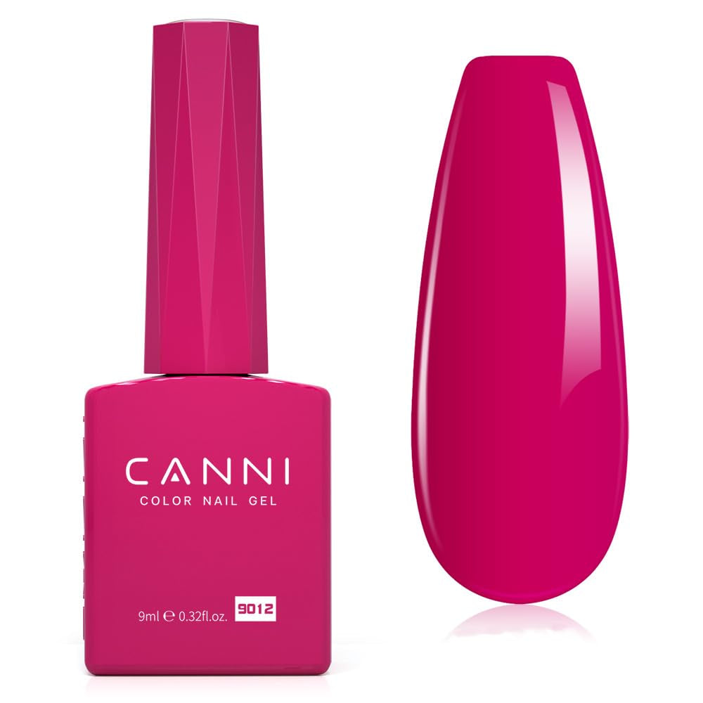 CANNI gel nagellak, semi-permanent, donkerpaars, nagellak, UV-gel, losweken, manicure