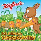 Küfferle, Wortelen met originele chocolade 810 g 60 stuks, Melkchocolade, 1 stuk