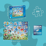 Ravensburger Puzzel 80536 - Disney Zeepbellen, puzzel van 300 stukjes voor Disney-fans vanaf 9 jaar Puzzel Naty Shop