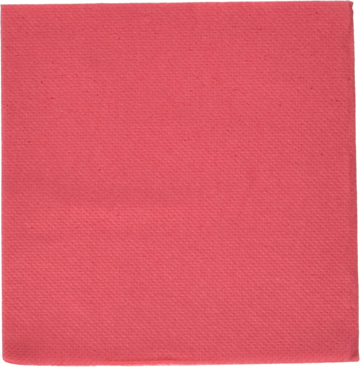 - Tex Touch papieren servetten - Roze kleur - Fsc®-gecertificeerde servetten - Recyclebaar en biologisch afbreekbaar - Pak van 50 roze servetten maat 24 X 24 Cm