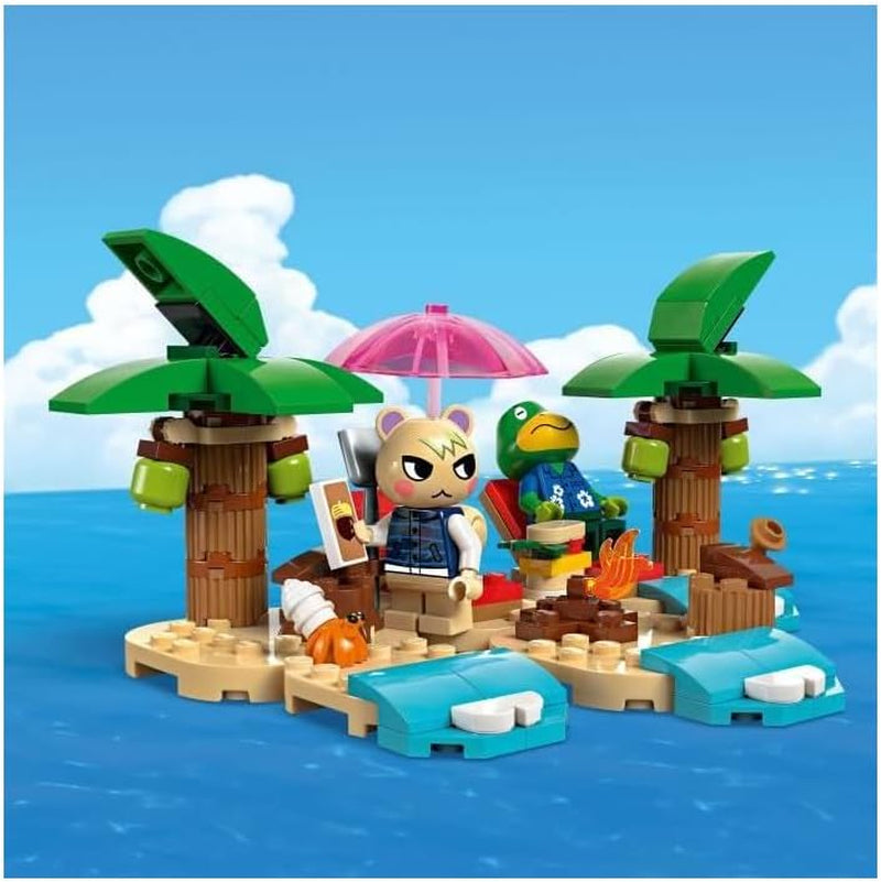 LEGO Animal Crossing Käptens Island Boottocht, creatief speelgoed voor kinderen met 2 minifiguren uit de videogameserie waaronder Huschke, cadeau voor meisjes en jongens vanaf 6 jaar 77048 Bouwsets Besuche den LEGO-Store