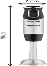 DD6558 DD655810 Quickchef 3-in-1 Tauchmixer, Powelix-Technologie, 3 Zubehörteile, Edelstahl, Stahl/Schwarz Kitchen Naty Shop