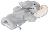 394070 Handpop olifant, grijs Speelgoed Bebe Naty Shop
