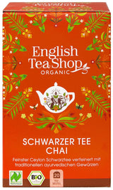 ETS - Chai zwarte thee, Naturland BIO, 20 theezakjes (pak van 2)