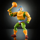 Masters of the Universe Origins speelgoed, Man-At-Arms Duncan-actiefiguur uit de cartooncollectie, hoogte ca. 14 cm, held met verwijderbaar pantser en accessoires, HYD25 Actiefiguren Naty Shop