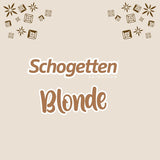 Schotten Blonde Amandel | Witte chocolade met karamel en amandelstukjes | 100 gram | Handig geportioneerd (pak van 2)
