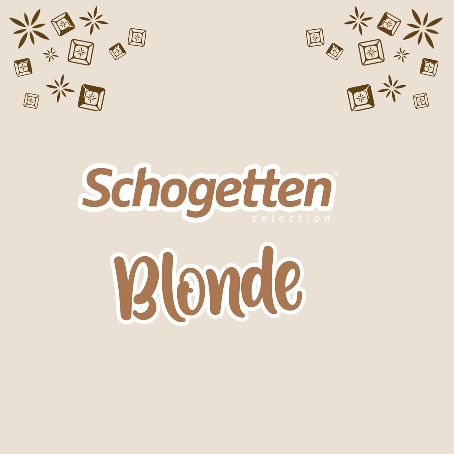 Schotten Blonde Amandel | Witte chocolade met karamel en amandelstukjes | 100 gram | Handig geportioneerd (pak van 2)