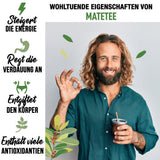 ORIGEENS BIO YERBA MATE THEE 1 KG - The Original I Ongebrand, bladeren, zonder stengels, stof en kruimels I Energieke en ontgiftende drank
