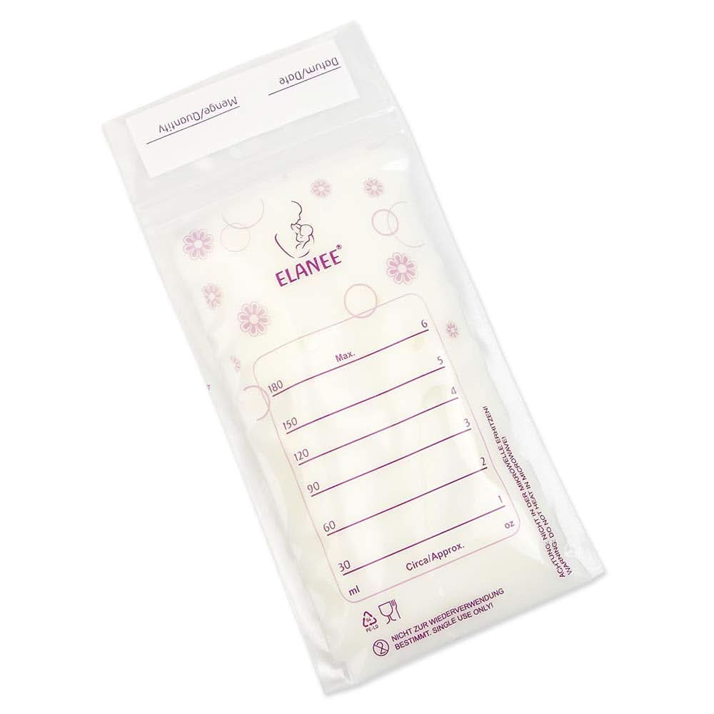 ELANEE moedermelkzakjes, met neutrale smaak en voorgesteriliseerd Accessoires Voeding en Borstvoeding Bebe Naty Shop