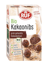 RUF cacaopoeder van biologische kwaliteit, 125 gram Cacao en Hot Chocolate Naty Shop Cacaobonen 150 gram