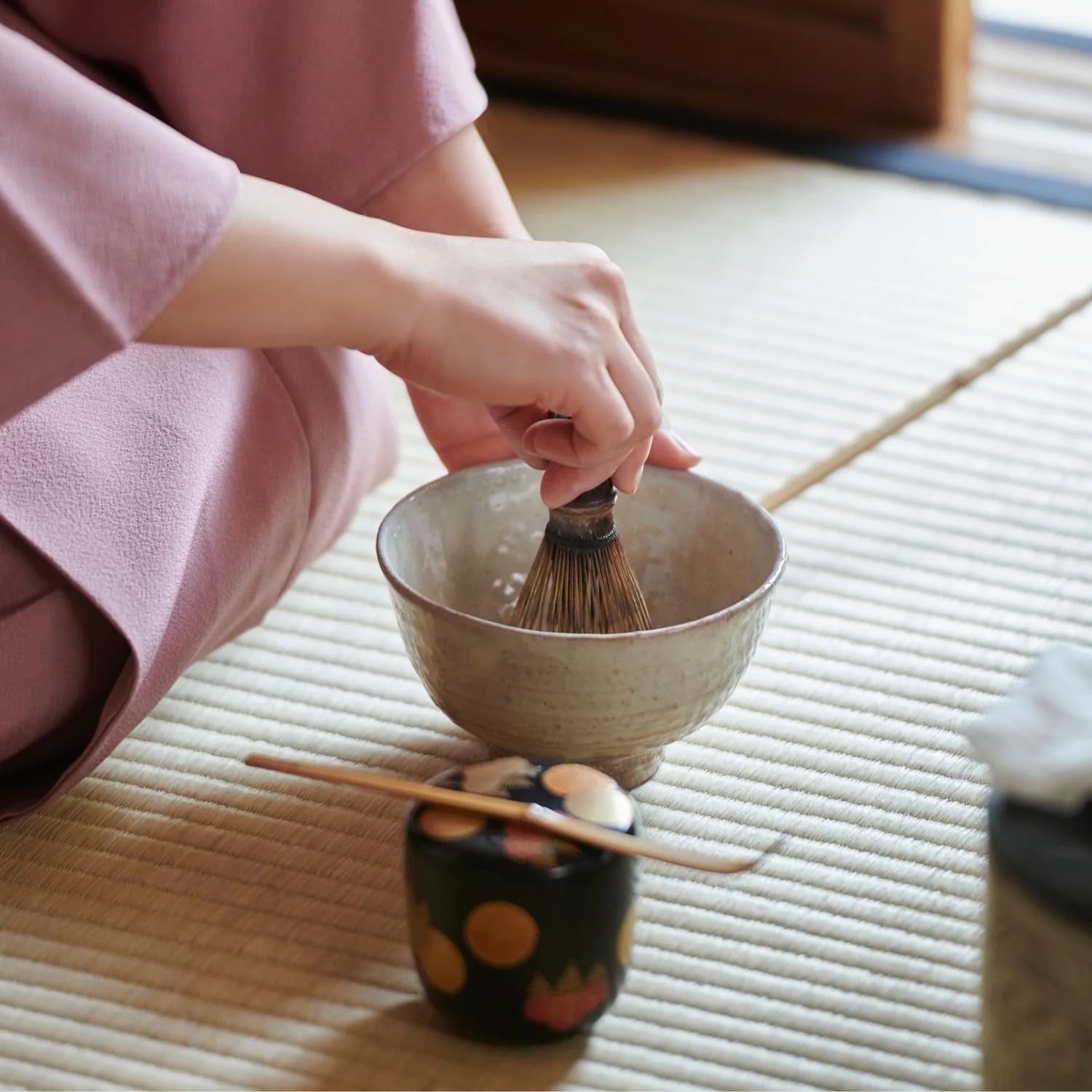 50G Matcha van ceremoniële kwaliteit uit Japan - 100% natuurlijk, vrij van pesticiden en getest - Steengrond - Moegi Matcha Premium Japans theepoeder