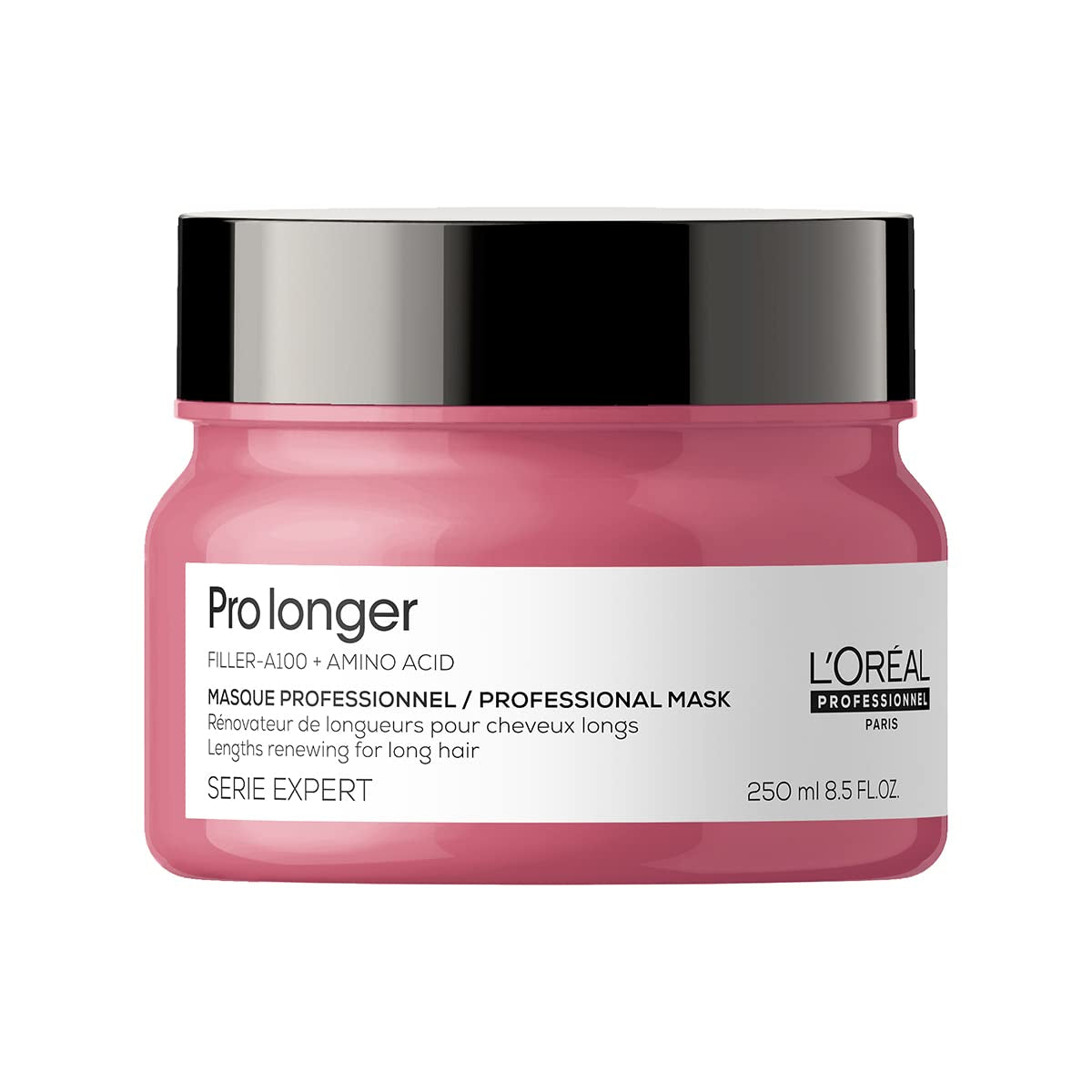 L'Oréal Professionnel Haarversterkingsmasker voor lang en dun haar met vulmiddel A-100 en aminozuren, Series Expert, Pro Longer Mask Haarmasker Naty Shop 240,97 G (1 pakje)