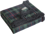 Eddie Bauer Deken, katoenflanel, woondecoratie, omkeerbaar, Sherpa beddengoed, grenen ruit, spreien en quilts Naty Shop