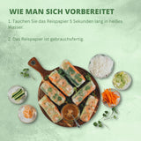 BAMBOEBOOM - Rijstpapier 31 cm. (Zomerbroodjes) - 44 x 340 g - Multiverpakking