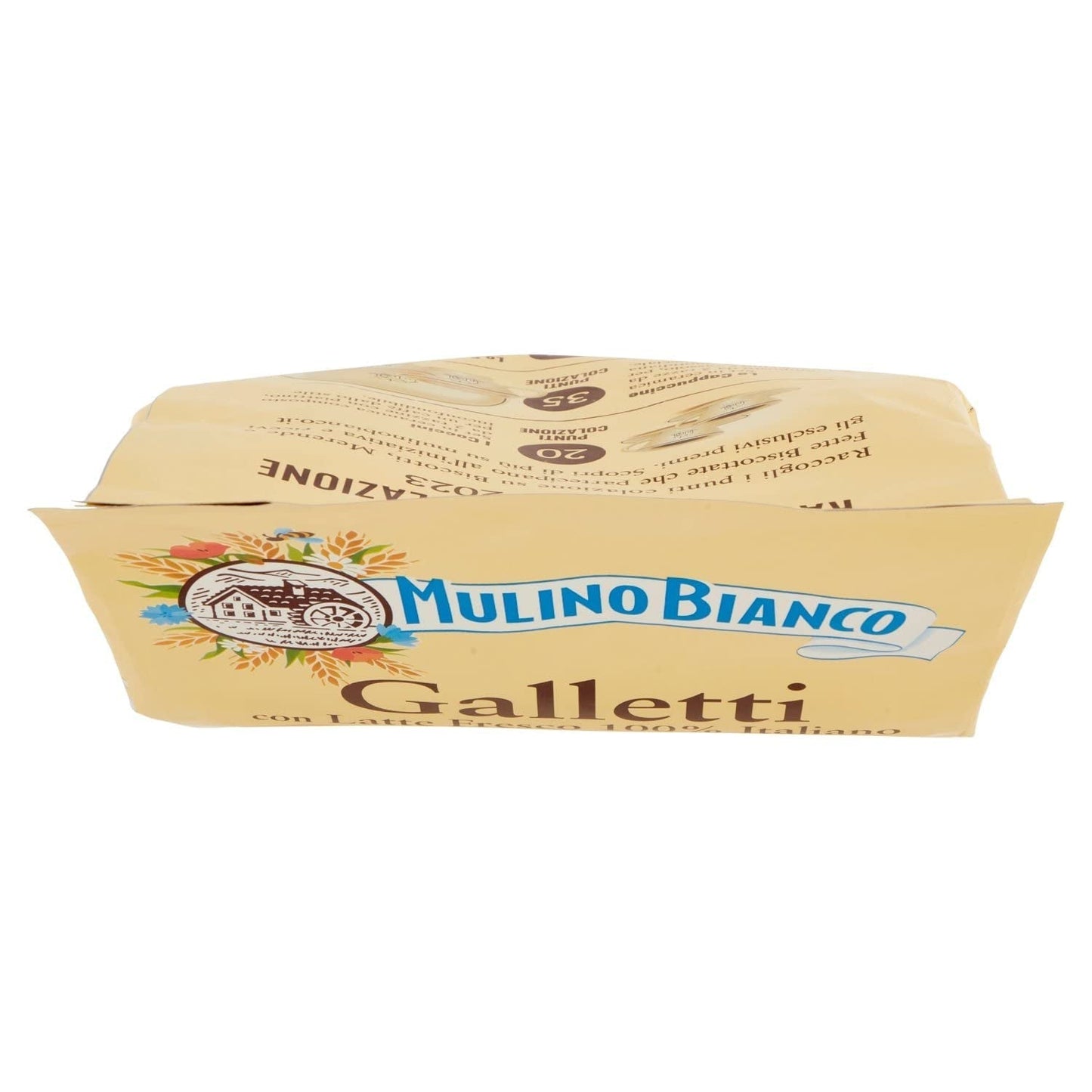 White Mill Frollini Galletti-koekjes met verse melk, 100% Italiaans, 350 g