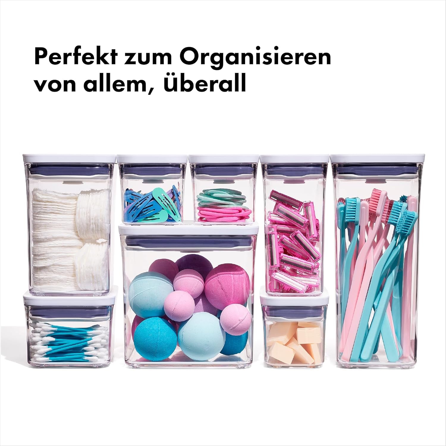 OXO 11236100V1UK Voedselbewaarbak, kunststof, transparant Voedselbewaardozen Naty Shop