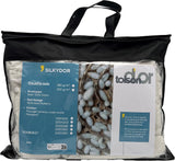 Toison D'Or Silkydor naturel dekbed, 380 satijnkatoen, 240 X 280 cm, wit Dekbedden en quilts Naty Shop