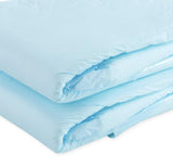 CutiePlusU luiers voor volwassenen, 10-pack wegwerpincontinentieslipjes met lussen voor dames en heren, maximaal absorptievermogen 's nachts - blauw (grote maat 94-119cm)