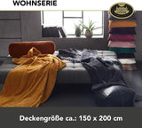 Gözze woonkamertapijt in fluweellook, 150 X 200 cm, witte wol, 40067-00-150200 Bedden en dekens Besuche den Gözze-Store