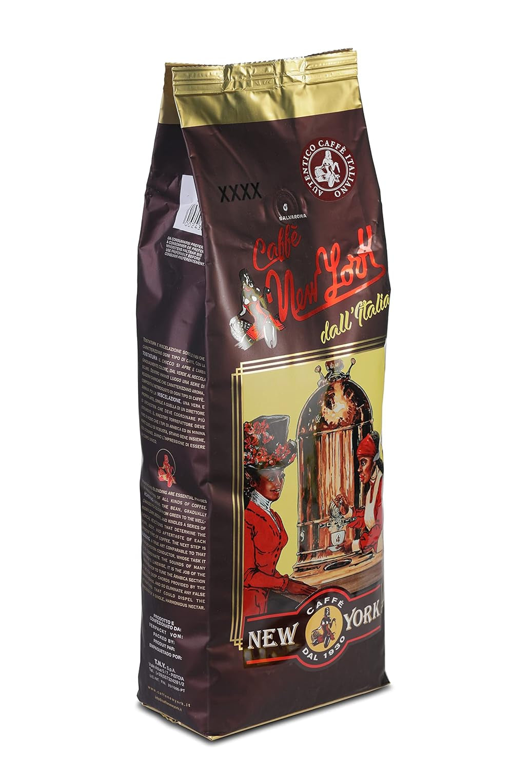 Caffè New York - XXXX - Koffie met hele bonen - 1000g