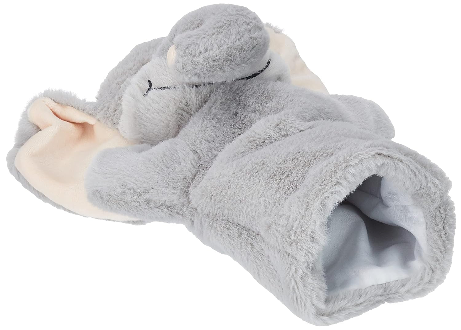 394070 Handpop olifant, grijs Speelgoed Bebe Naty Shop
