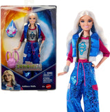 Mattel Disney Zombies 4: Dawn of the Vampires Addison Wells modepop met afneembare outfit en 6 op films geïnspireerde accessoires, JFG32