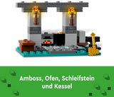 LEGO Minecraft The Armory speelset met heldenfiguren, speelgoedwapens en Alex-figuur, actiespeelgoed voor jongens en meisjes, cadeau voor gamers en kinderen vanaf 7 jaar oud 21252 Bouwsets Besuche in LEGO-Store