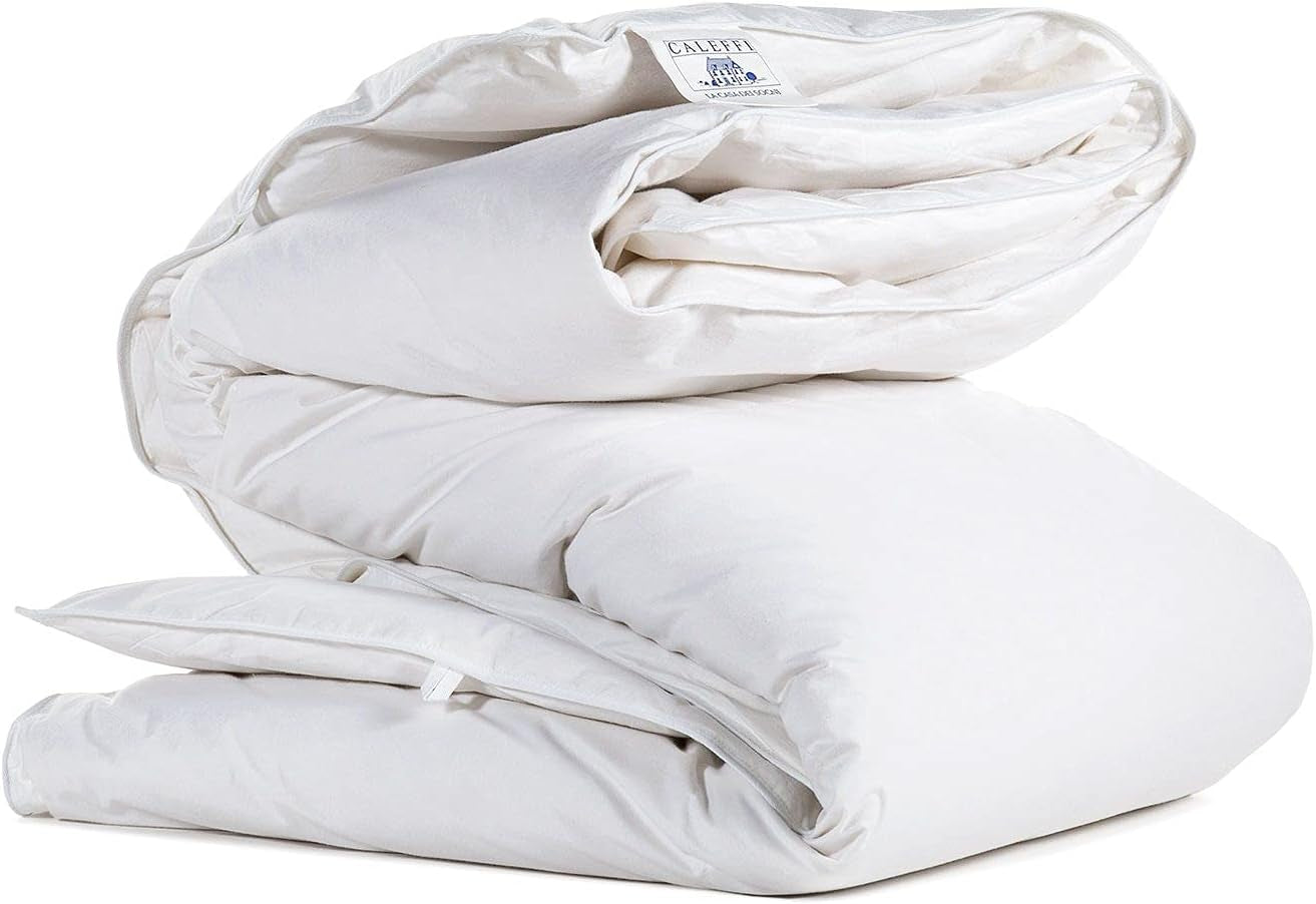 Caleffi 21161 dubbele katoenen kam, one size fits all Dekbedden en dekbedden Naty Shop Standaardtitel