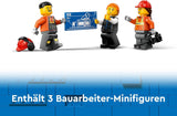 LEGO City Rupsgraafmachine, speelgoedgraafmachine voor kinderen vanaf 8 jaar, constructiespeelgoed met graafmachinemodel, bouwbare vrachtwagen met accessoires en 3 minifiguren 60420 Bouwsets Besuche den LEGO-Store