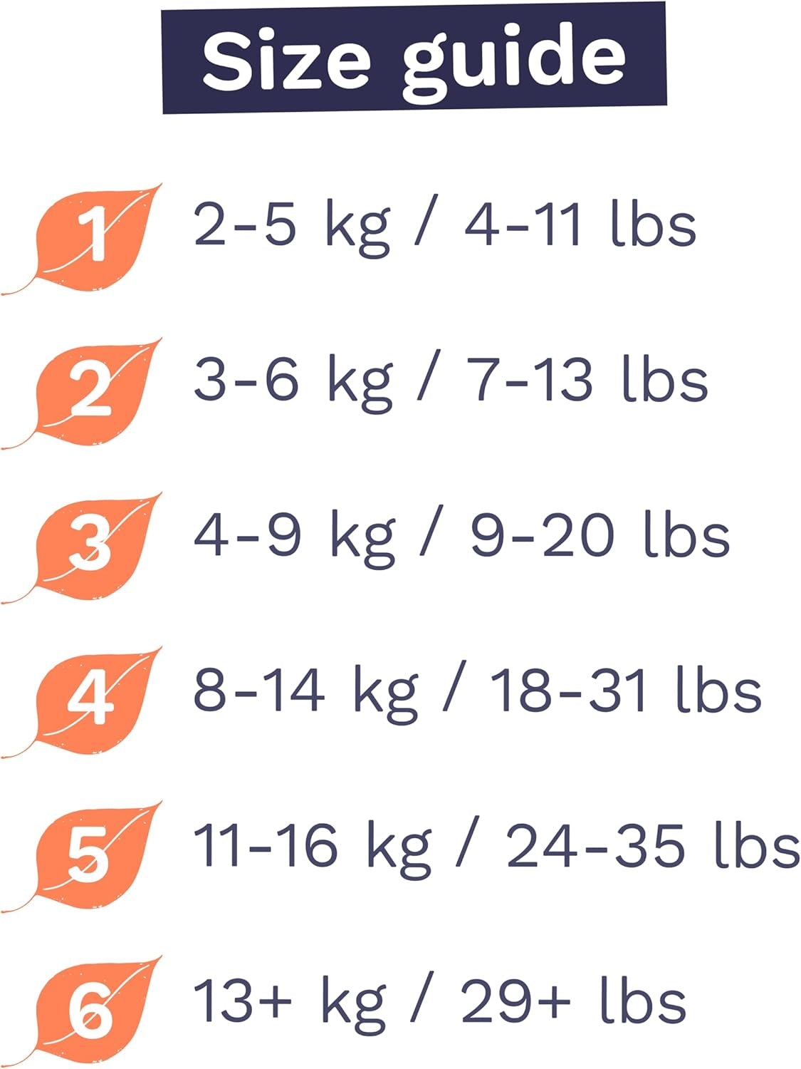 Eco-babyluiers - maat 3 (4-9 kg), 1 pak (26 luiers), ultrazachte luiers voor de gevoelige huid, biologisch katoen, tot 12 uur lekbescherming, nieuwe maattabel