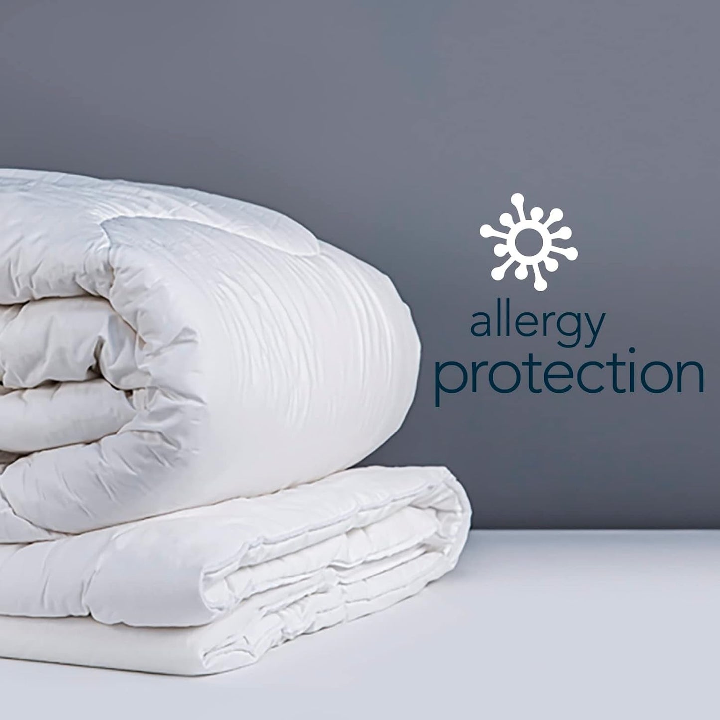 Allergiedekbed Snuggledown Freshwash, 13,5 Tog Winter Warm, katoen, wit, eenpersoonsbed Dekbedden en dekbedden Naty Shop